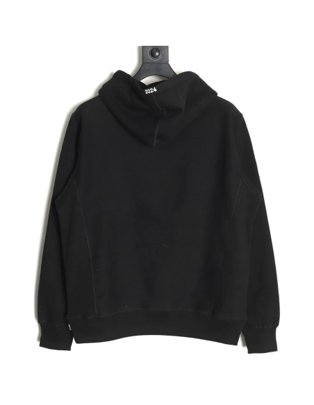 Supreme logo embroidered pocket hoodie,Supreme