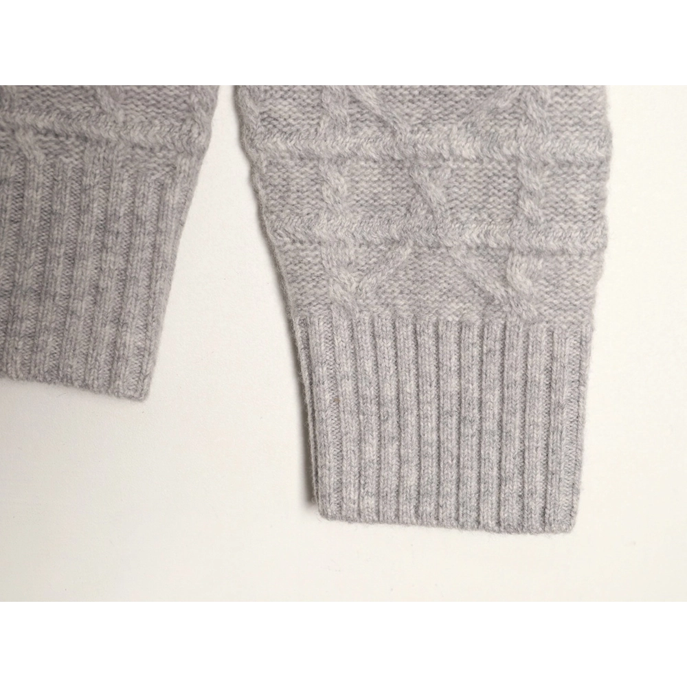 Dior cable knit crew neck sweater,Dior