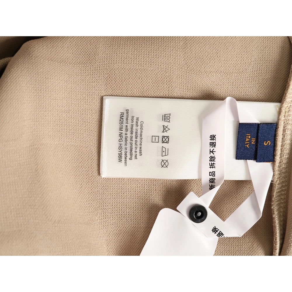 Louis Vuitton khaki half-zip stand-up collar sweatshirt,Louis Vuitton