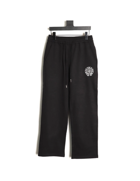 Chrome Hearts Straight-Leg Terry Sweatpants,Chrome Hearts