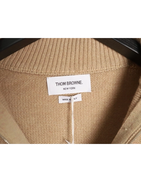 Thom Browne Goose Half-Zip Sweater,Thom Browne