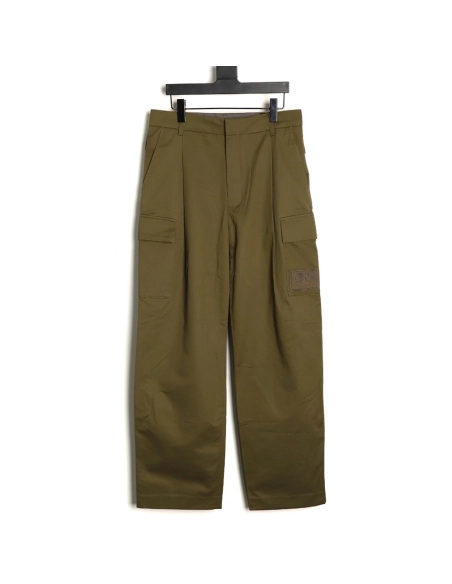 Louis Vuitton Green Patchwork Pocket Cargo Pants,Louis Vuitton