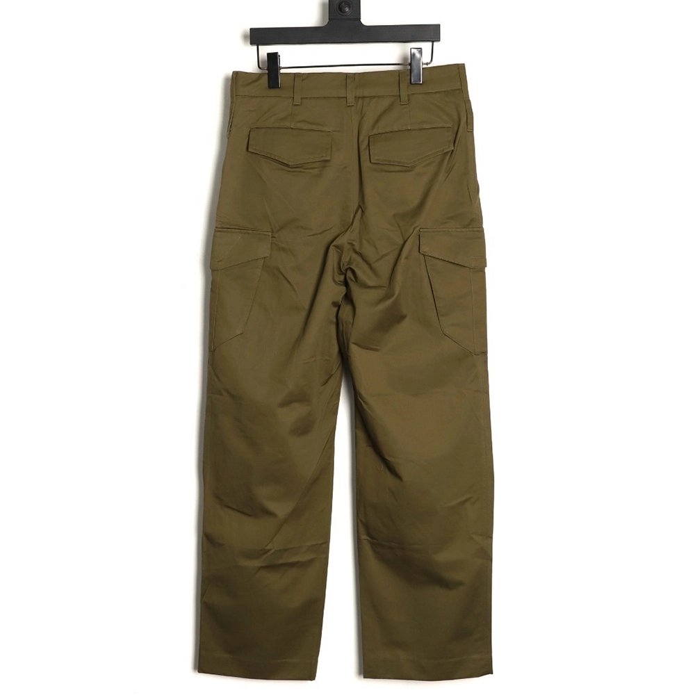 Louis Vuitton Green Patchwork Pocket Cargo Pants,Louis Vuitton