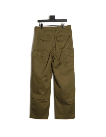 Louis Vuitton Green Patchwork Pocket Cargo Pants,Louis Vuitton