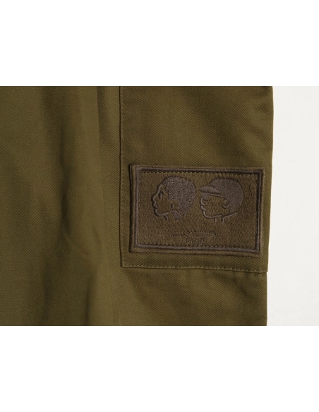 Louis Vuitton Green Patchwork Pocket Cargo Pants,Louis Vuitton