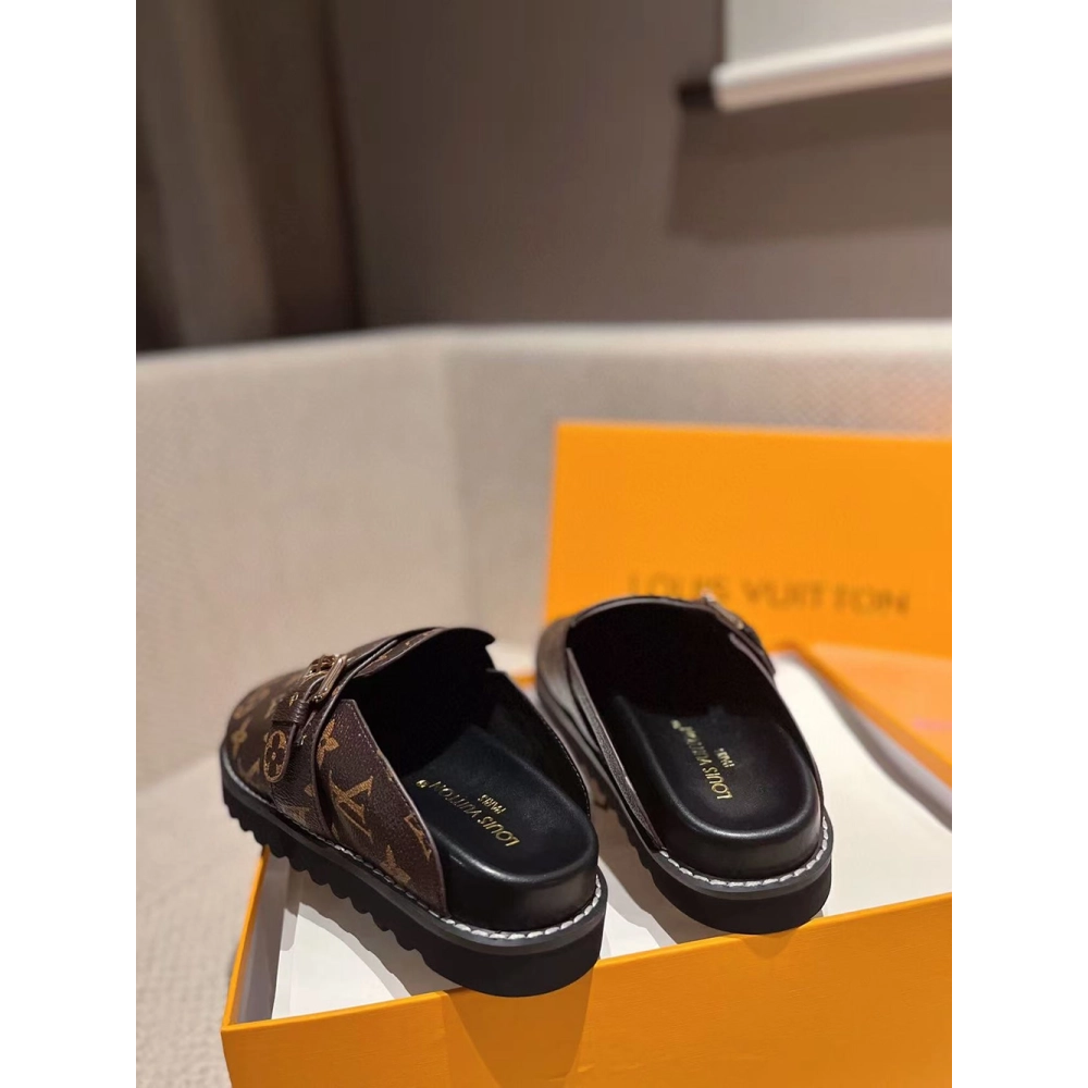 Louis Vuitton Cosy Flat Comfort Clog 1AAW6T,Louis Vuitton Slides