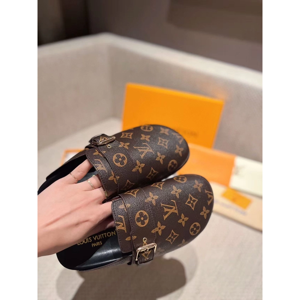 Louis Vuitton Cosy Flat Comfort Clog 1AAW6T,Louis Vuitton Slides