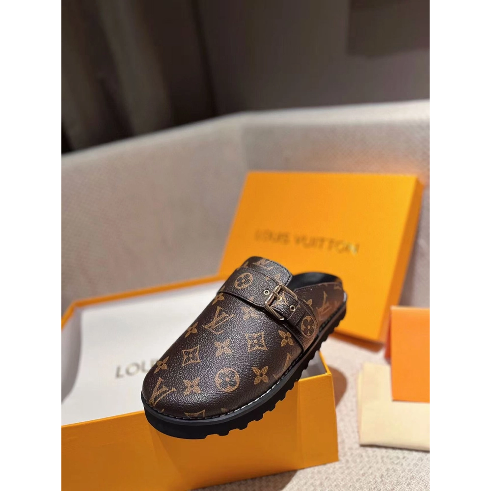 Louis Vuitton Cosy Flat Comfort Clog 1AAW6T,Louis Vuitton Slides