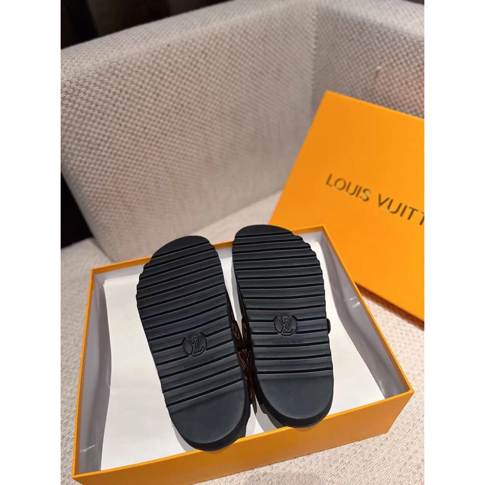 Louis Vuitton Cosy Flat Comfort Clog 1AAW6T,Louis Vuitton Slides