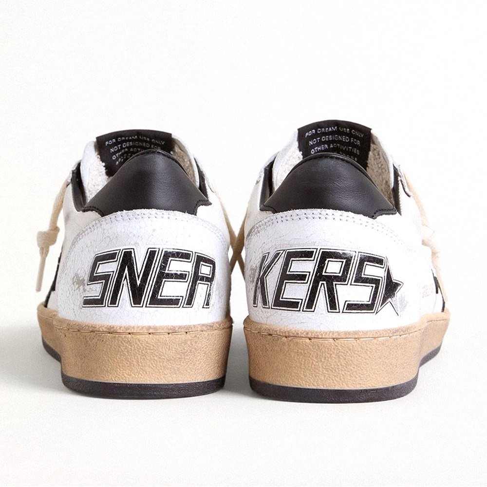 Golden Goose Ball Star white black,GOLDEN GOOSE