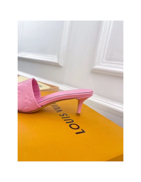 Louis Vuitton Revival Sandals Heel: 5.5cm 1A8G5E,Louis Vuitton Slides