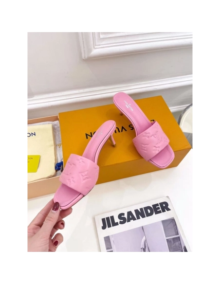 Louis Vuitton Revival Sandals Heel: 5.5cm 1A8G5E,Louis Vuitton Slides