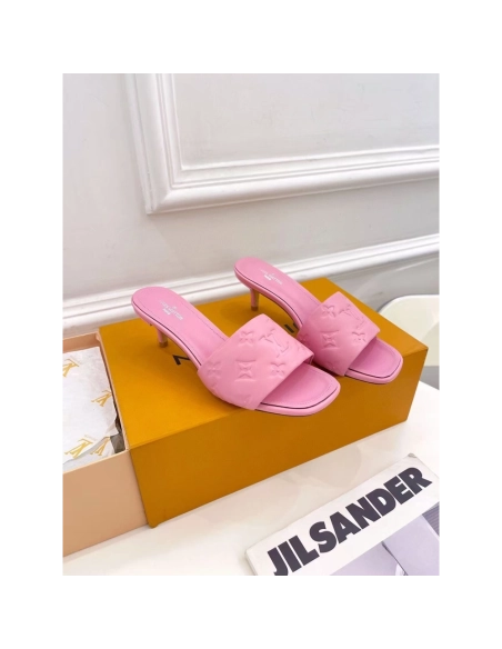 Louis Vuitton Revival Sandals Heel: 5.5cm 1A8G5E,Louis Vuitton Slides