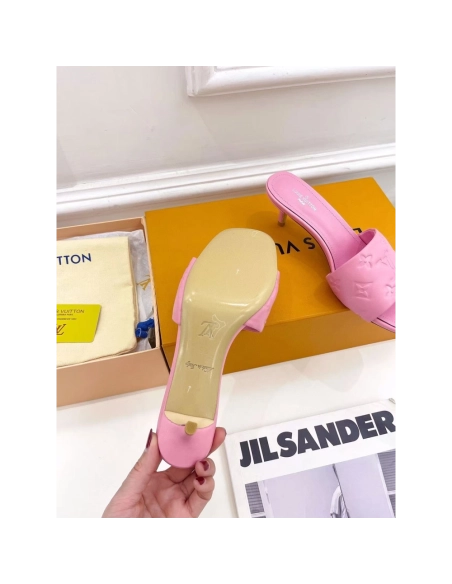 Louis Vuitton Revival Sandals Heel: 5.5cm 1A8G5E,Louis Vuitton Slides