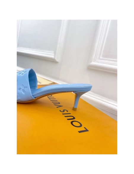 Louis Vuitton Revival Sandals Heel: 5.5cm 1A8G5T,Louis Vuitton Slides