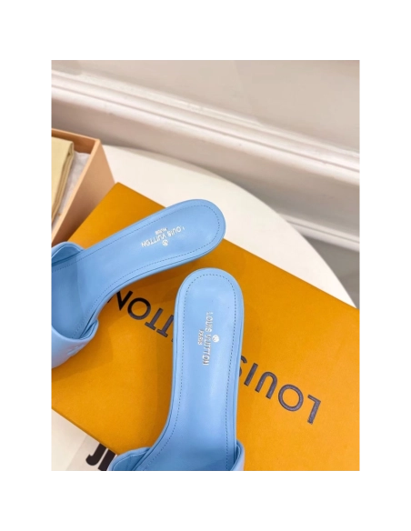 Louis Vuitton Revival Sandals Heel: 5.5cm 1A8G5T,Louis Vuitton Slides