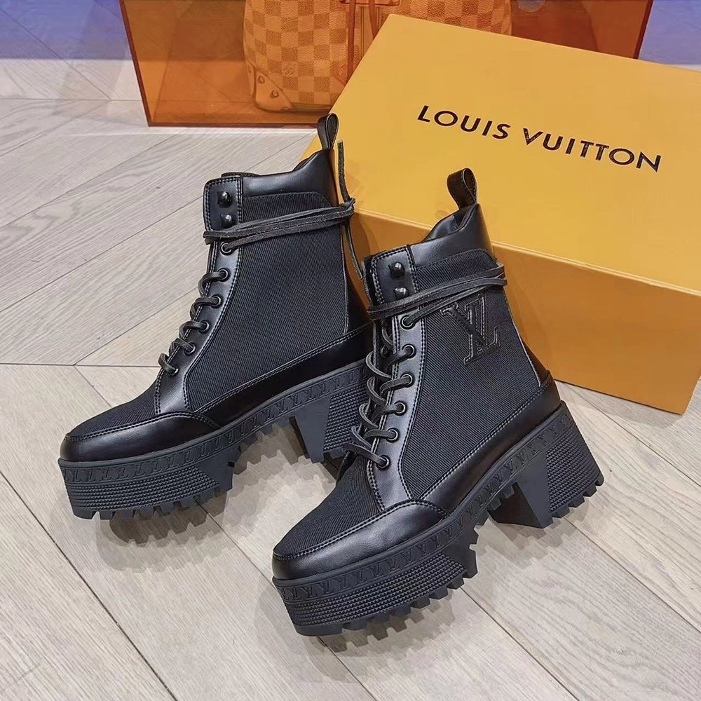 Louis Vuitton Laureate Platform Desert Boot 1AC7RW,Louis Vuitton Boots