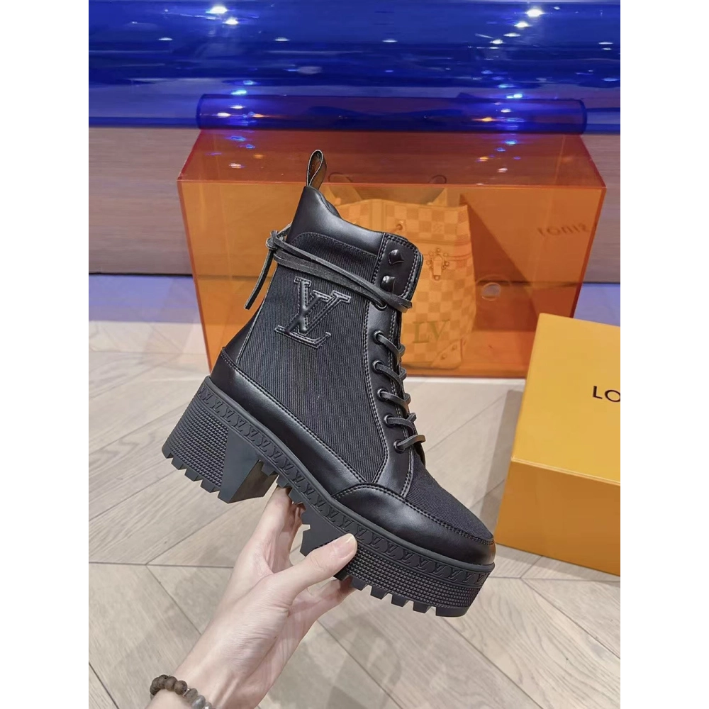 Louis Vuitton Laureate Platform Desert Boot 1AC7RW,Louis Vuitton Boots