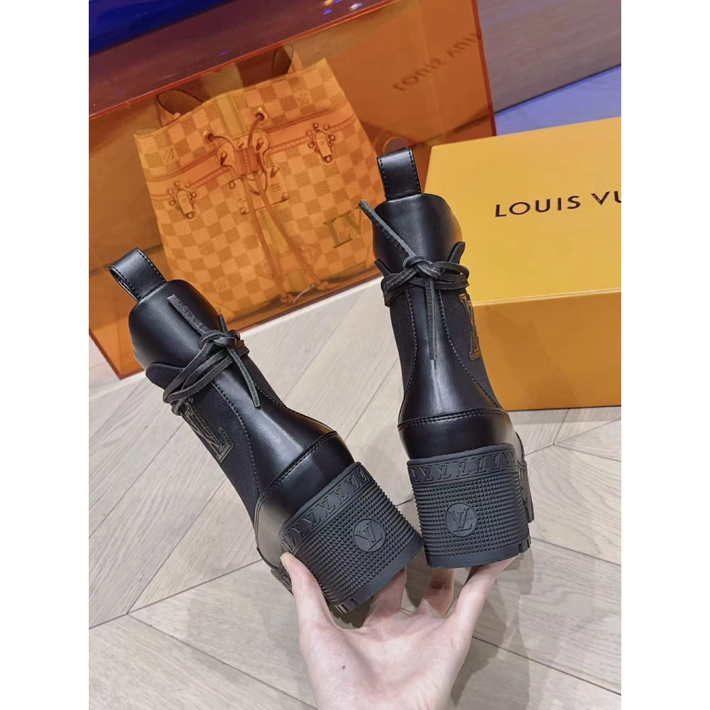 Louis Vuitton Laureate Platform Desert Boot 1AC7RW,Louis Vuitton Boots