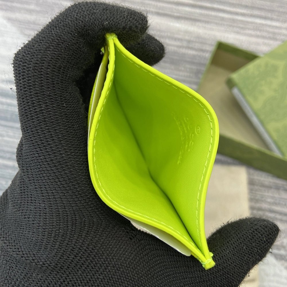 Gucci Bi-color GG card case 768248 11X7cm,Gucci Bags