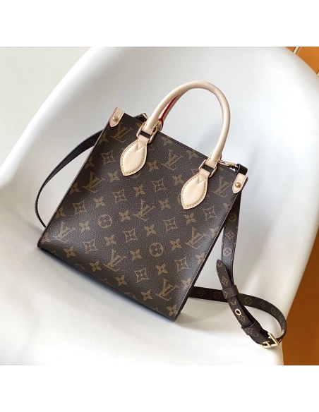 Louis Vuitton Sac Plat BB Bags M46265 22X22X9cm,Louis Vuitton Bags