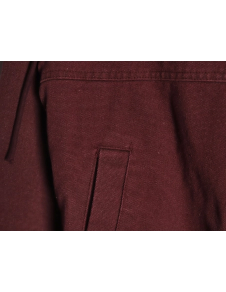 Stussy washed distressed letter embroidered black 8 hooded cotton jacket,Stussy