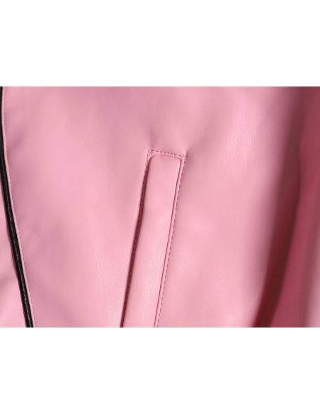 Supreme Umbro Embroidered Logo Zippered Leather Jacket,Supreme