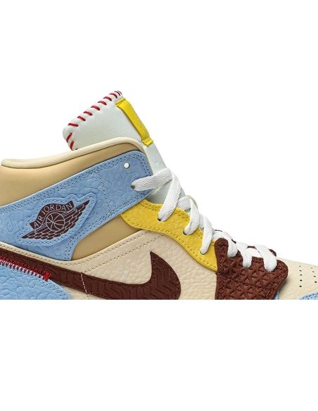 MAISON CHATEAU ROUGE X AIR JORDAN 1 MID SE FEARLESS CU2803 200,AIR JORDAN 1 MID,Air Jordan