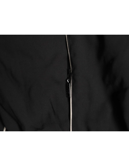 Saint Laurent Paris Striped Stand Collar Jacket,Saint Laurent