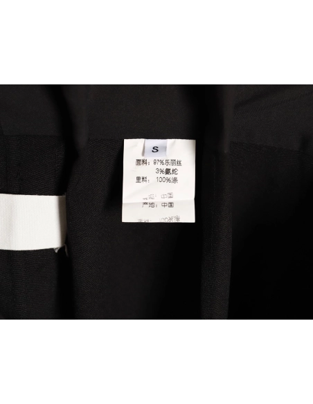 Maison Margiela belt topstitching trousers,MAISON MARGIELA