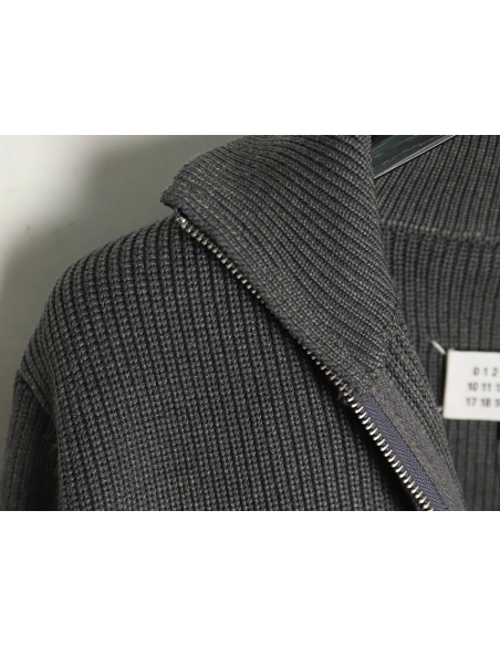 Maison Margiela Zip-Up Cardigan,MAISON MARGIELA