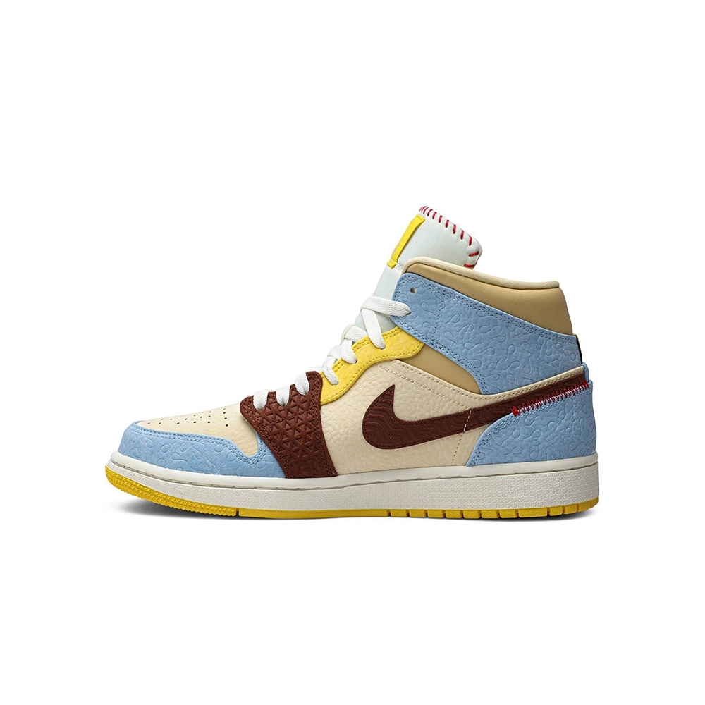 MAISON CHATEAU ROUGE X AIR JORDAN 1 MID SE FEARLESS CU2803 200,AIR JORDAN 1 MID,Air Jordan