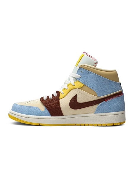 MAISON CHATEAU ROUGE X AIR JORDAN 1 MID SE FEARLESS CU2803 200,AIR JORDAN 1 MID,Air Jordan