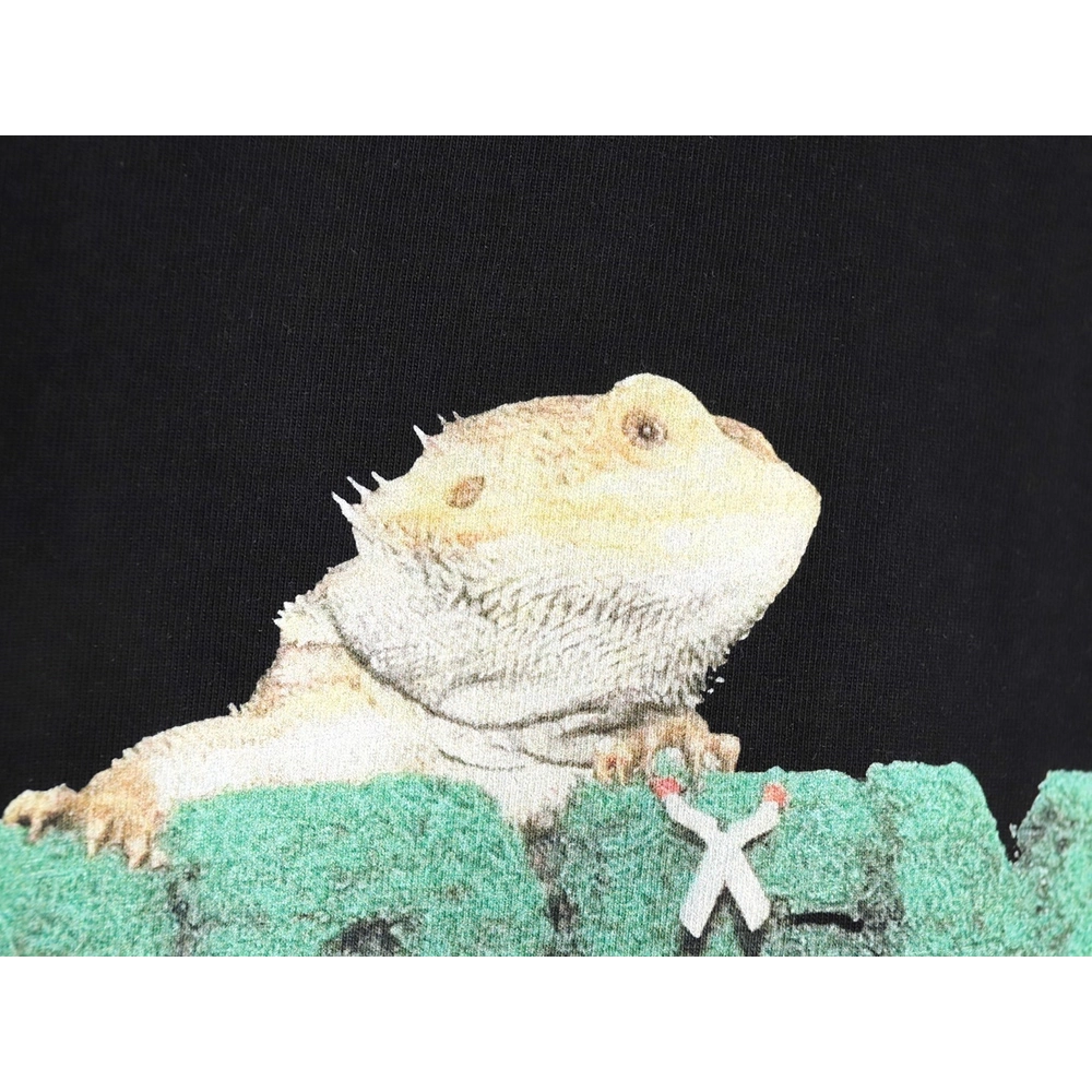 Supreme Lizard Logo Crew Neck Short Sleeve T-Shirt,Supreme