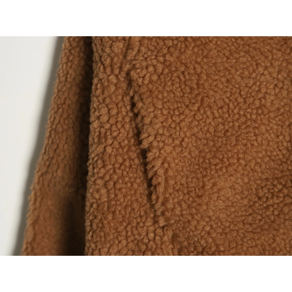 Louis Vuitton leather logo shearling stand-collar jacket,Louis Vuitton