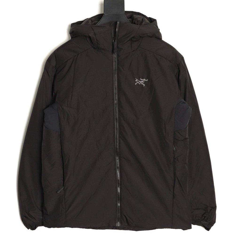Arcteryx Atom Windproof Warm Solid Color Casual Sports Hooded Cotton Jacket,Arcteryx