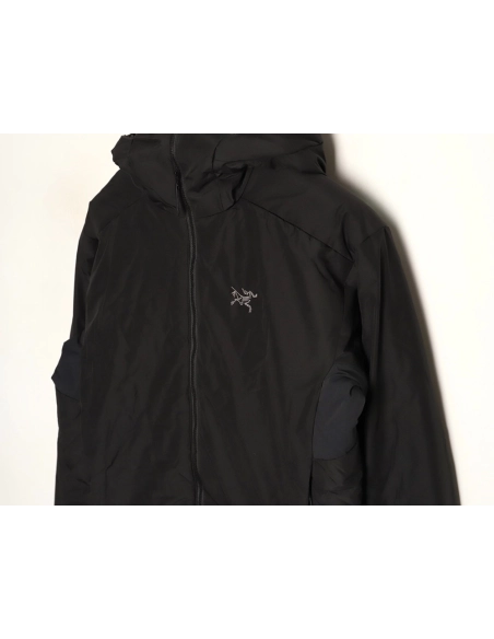 Arcteryx Atom Windproof Warm Solid Color Casual Sports Hooded Cotton Jacket,Arcteryx