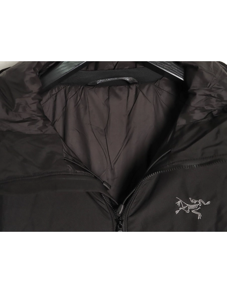 Arcteryx Atom Windproof Warm Solid Color Casual Sports Hooded Cotton Jacket,Arcteryx
