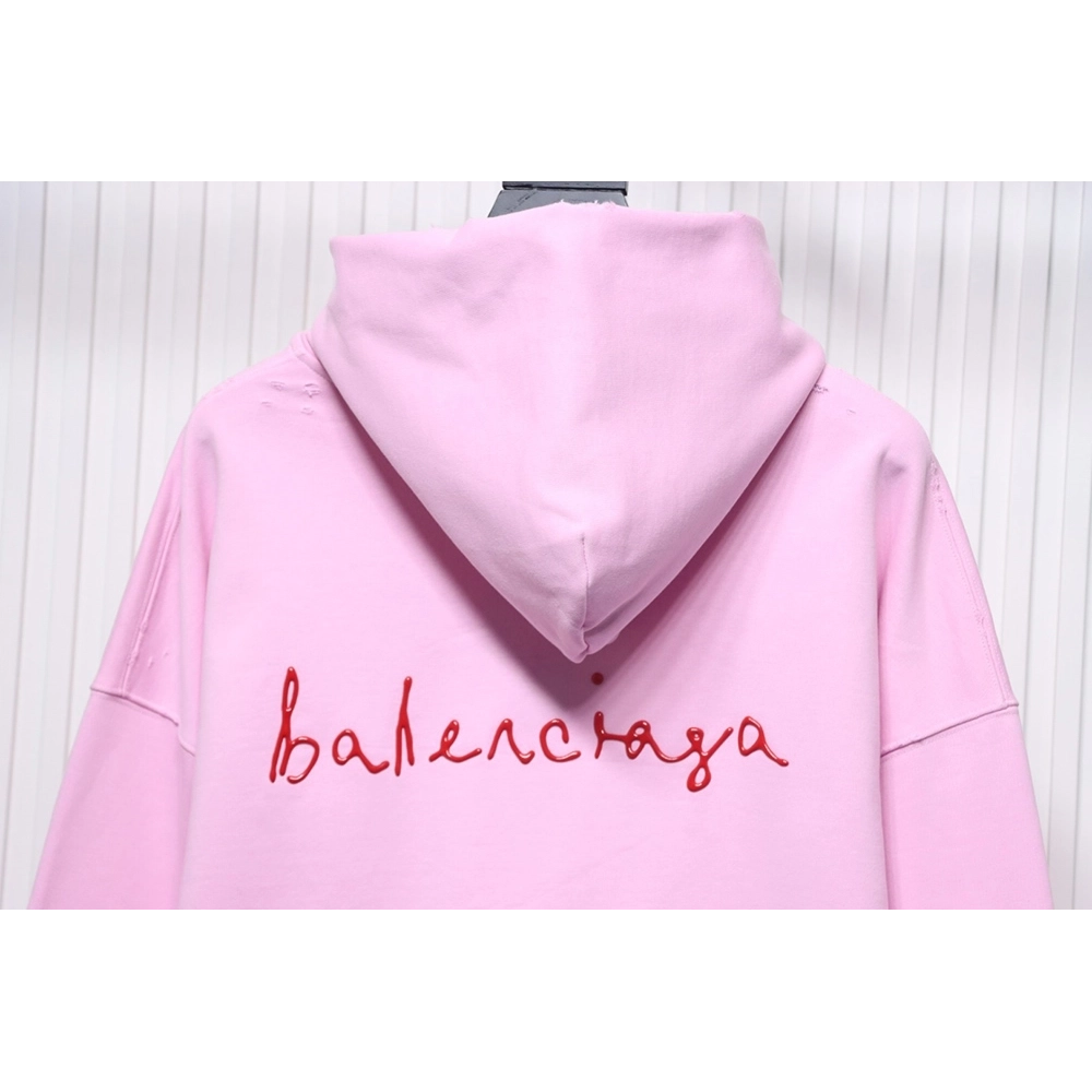 Balenciaga Valentines Day Heart-Shaped Hoodie,Balenciaga