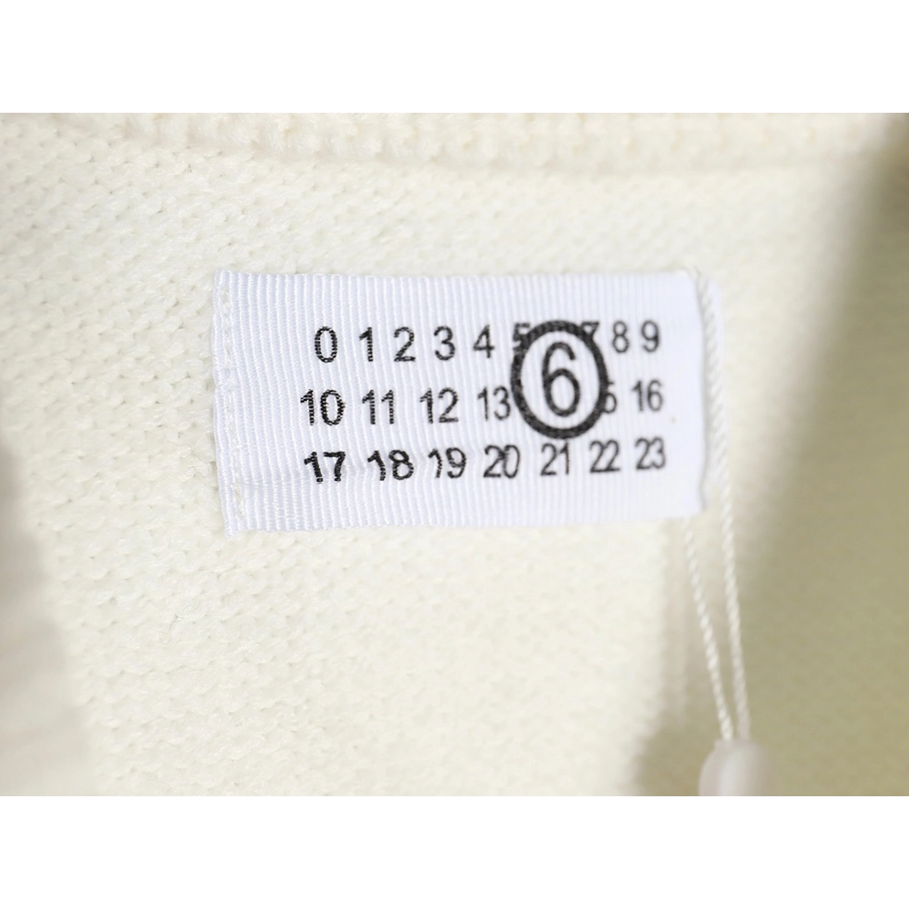 Maison Margiela Intarsia Knit Vest,MAISON MARGIELA