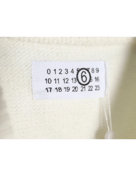 Maison Margiela Intarsia Knit Vest,MAISON MARGIELA