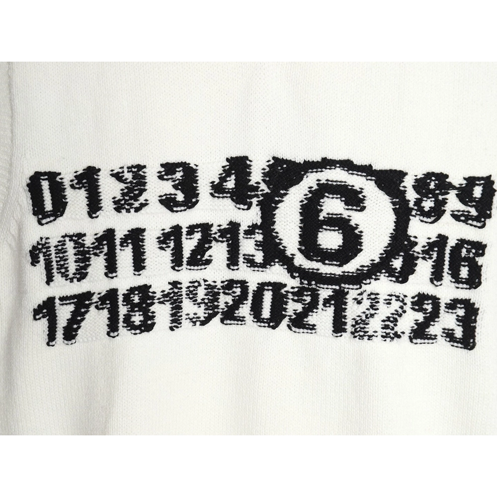 Maison Margiela Intarsia Knit Vest,MAISON MARGIELA