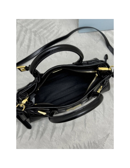 Prada Bonnie leather mini handbags 1BA486 23.5X12X9cm,Prada Bags