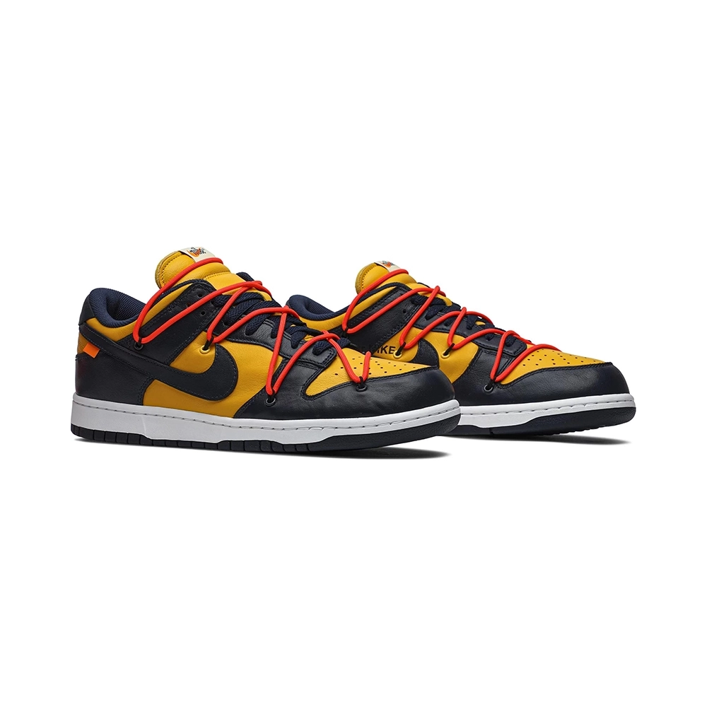 OffWhite x Dunk Low University Gold,Dunk SB,NIKE SHOES Reps