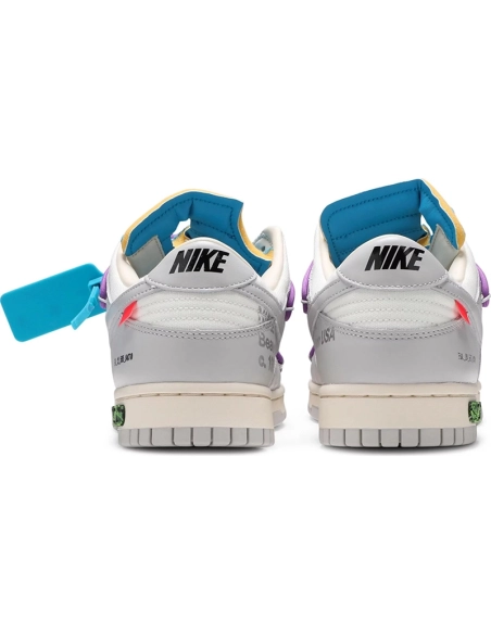 OffWhite x Dunk Low Lot 47 of 50,Dunk SB,NIKE SHOES Reps