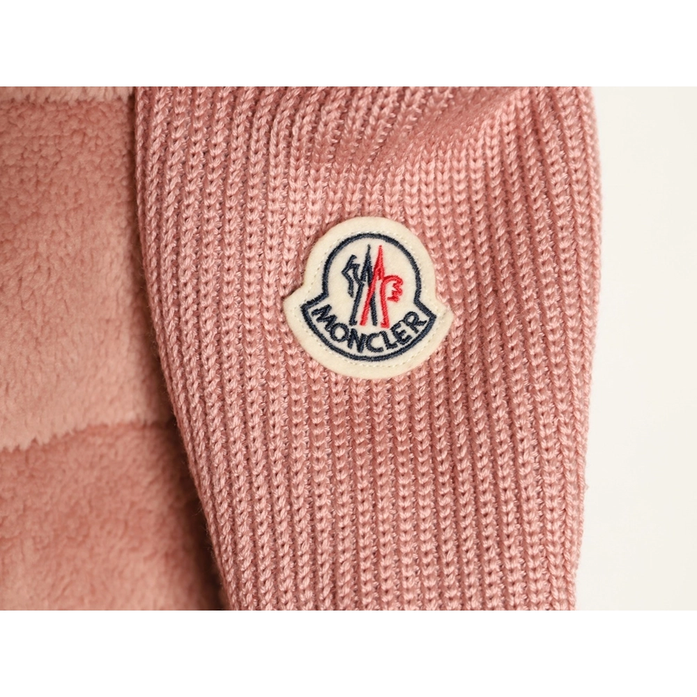 Moncler Womens lambswool patchwork down jacket,Moncler