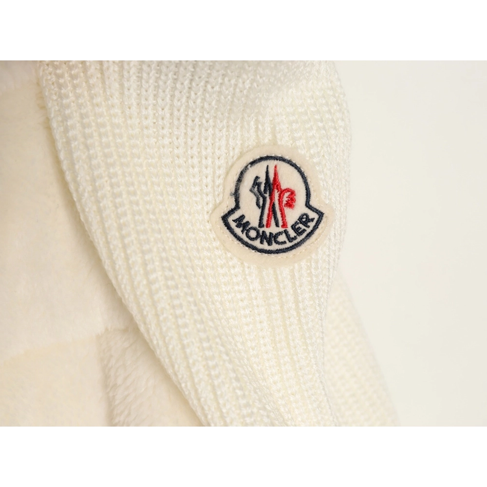 Moncler Womens lambswool patchwork down jacket TSK1,Moncler