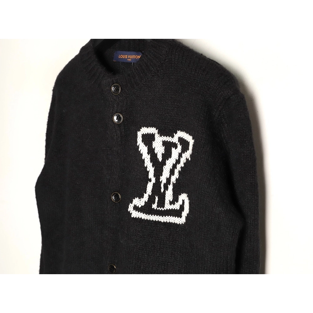 Louis Vuitton PRECOLL Black Knit Cardigan,Louis Vuitton