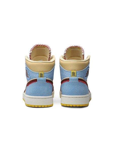 MAISON CHATEAU ROUGE X AIR JORDAN 1 MID SE FEARLESS CU2803 200,AIR JORDAN 1 MID,Air Jordan