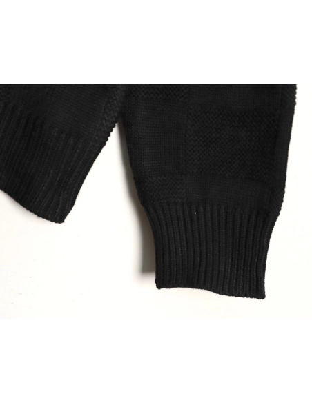 Louis Vuitton safety pin checkered crew neck sweater,Louis Vuitton